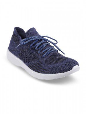WALKWAY by Metro Men Blue Woven Design Sneakers