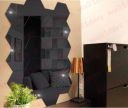 Wall1ders - 20 Hexagon with 10 Butterfly Hexagon Mirror Wall Stickers...