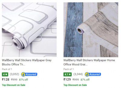 Wallberry Stickers Starting at ₹128/- 