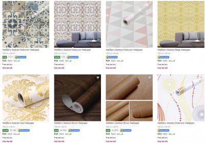 Wallberry Wallpapers Starts ₹39
