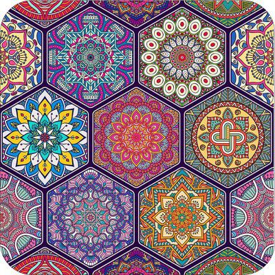 WallDaddy Self Adhesive Wallpaper Model(Hexagun Art)Large Size (40x300) cm