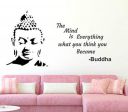 Wallstick " Motivational Buddha Quotes " wallstickers (Vinyl 115 cm x 60 cm)...