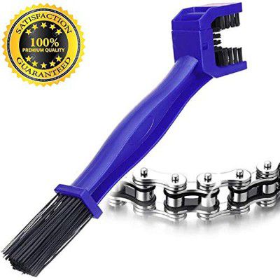 Walmotor Multipurpose Cycle Motorcycle Bike Chain Cleaner Brush