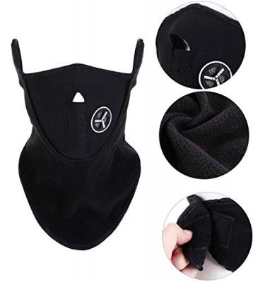 Walmotor Neoprene Half Face Bike Riding Mask (Black)