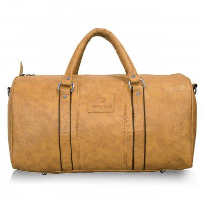 Walrus Estate Tan Color Duffle Bag-WDB-EST-06(32 litres)