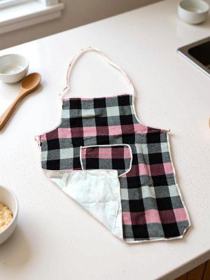 Walton Cotton Home Use Apron - Free Size (Multicolor, Single Piece)