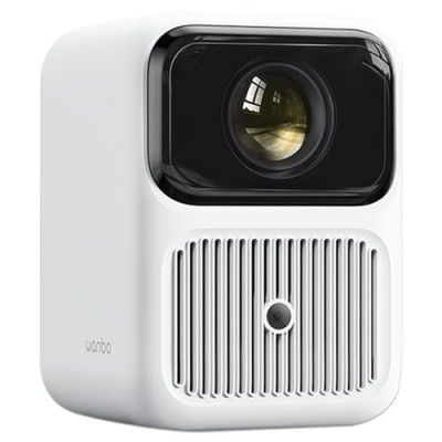 WANBO Dali 1 Fully Automatic | Android Smart Portable LED Projector | Netflix, Prime & More | White