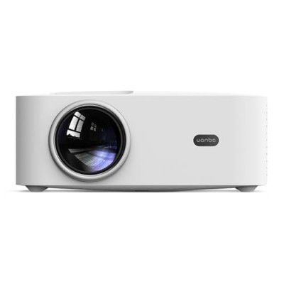 WANBO X1 Max | Native 1080P Full HD 4K Supported | Android 9 | LED Cinema | 400 ANSI | 4500 lumens | WiFi Bluetooth | HDMI ARC | 4D Keystone Correction (Global Version)