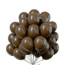 Wanna Party Chocolate Brown Balloons, 20 pcs 10 Inch Boho Coffee Brown Balloons, Dark Brown Balloons for Balloon Garland or Arch as Party Decorations, Birthday Decorations, Baby Shower Decorations...