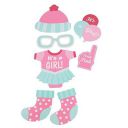 Wanna Party Its A Girl Photo Props - 20pc...