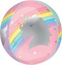 Wanna Party Orbz Magical Rainbow Foil Balloon 16" for Unicorn theme Birthday Party Decorations...