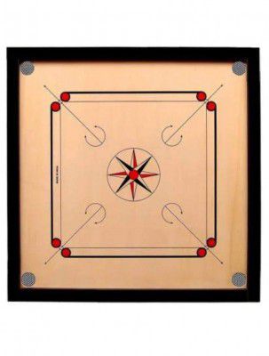 Wanna Party Wooden Carrom Board 32x32 inches