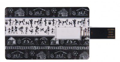 Warli Dance 8 GB Pen Drive with Traditional Indian Folk Art