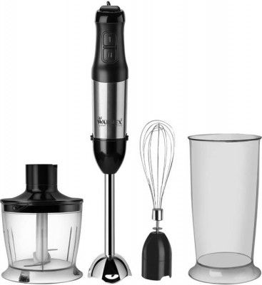 Warmex Home Appliances 600 W Silver, Black Hand Blender, Chopper, Electric Whisk (HB 05 Electric Health)