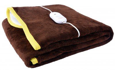 Warmland® BIS Certified ISI Mark Approved Basic Range Single Bed Electric Bed Warmer/Blanket