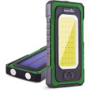 WARSUN Work Lamp Y40 LED Lamp Auto Repair Maintenance Lamp Strong Light Solar Charging Strong Magnetic Outdoor Flashlight (Green)...