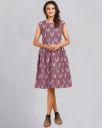 WARTHY ENT Printed A-line Dress...