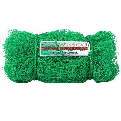 Wasco 5x10 Nylon Cricket Net 5x10 Feet (50 Sqr Ft) (Green)