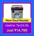 realme TechLife 8 kg  Washing Machine @ ₹14790 in Flipkart Big Billion Days Sale...