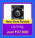 LG 9 kg Washing Machine @ ₹37990 in Flipkart Big Billion Days Sale...