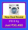 IFB 8 kg Washing Machine @ ₹30490 in Flipkart Big Billion Days Sale...