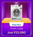 Voltas Front Load Washing Machine @ Rs. 25990 in Flipkart Billion Days Sale  ...