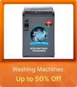 Washing Machines @ upto 75% off on Flipkart Big Billion Days Sale...