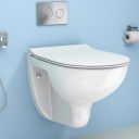 WASSMIST Commode Toilet | Western Commode For Toilet | P-Trap Outlate | SoftClose Toilet Seat...
