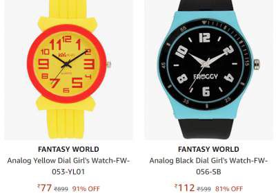 Watches Upto 92% Off