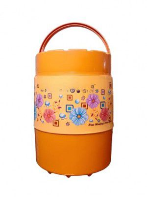 Water Dispenser Container, 20 Litre Capacity, Insulated Plastic Thermos Flask with Tap (Multicolor-2)