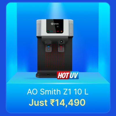 AO Smith Z1 Water Purifier from Rs.14490 in Flipkart Big Billion Days Sale     