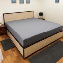 Waterproof Mattress Protector for Single Bed - 36"x78", Dark Grey, Non-Woven Fabric, Fitted Elastic Style...