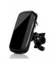 Waterproof Smartphone Mobile Phone Holder Stand Bike Bicycle Motorcycle GPS. (Handle Mounted, Black)...