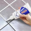 Waterproof Tile Gap Filler Paste Tube – White Cement Grout Sealant for Bathroom & Kitchen ...