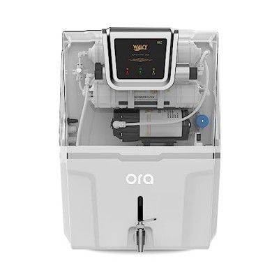 Wavy Ora (White) RO+UV+ZINC ALKALINE + TDS Advanced Multi Stage Water Purifiers