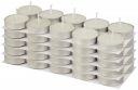 Wax Tealight Candles, 2-Hour Burn Time, Smokeless, No Residue (Set of 50, Unscented)...