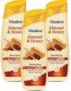 Waxelene ALMOND & HONEY Moisturizing Lotion | PACK OF 3 (300 ml)...