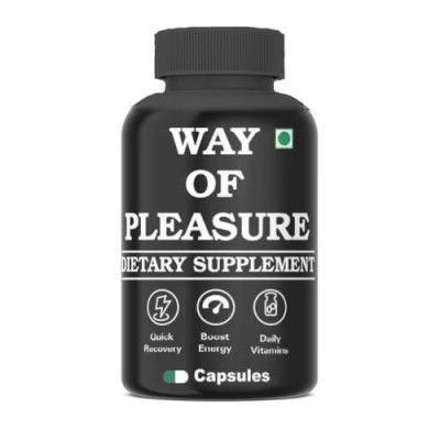 Way Of Pleasure 60 Capsule Stamina Booster Supplements for Men 