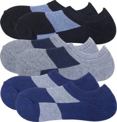 WCSE  Men Self Design Low Cut  (Pack of 3)