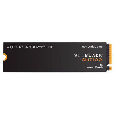 WD_Black Western Digital SN7100 NVMe 2TB, Upto 7250MB/s R, 6900MB/s W, 5Y Warranty, PCIe Gen 4 NVMe M.2 (2280) (SSD) (WDS200T4X0E-00CJA0)