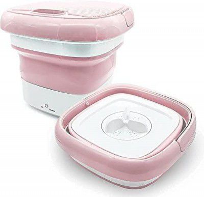 WEADFAX Latest Mini Washing Machine Portable Folding Washing Machine Single Person Use Mobile Foldable Washing