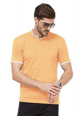 Wear Your Opinion Mens Mandarin Style Collar Neck T-Shirts