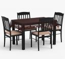 Weavers Villa Floral Cotton Net 4 Seater Rectangular Table Cover (40 x 60 Inches, Brown)...