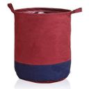 Weavers Villa Laundry Bag 45 L Durable and Collapsible Laundry Storage Bag with Handles Clothes & Toys Storage Foldable Laundry Basket (Maroon)...