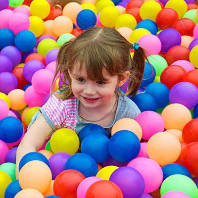 Webby Colourful Kids Pool Fun Balls(7CM), Pack of 25
