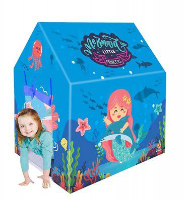Webby Mermaid Play Tent for Kids, multicolor