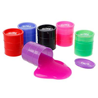 Webby Science Slime Putty Toy for Kids (6 Pieces)