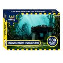 Webby Underwater Ancient Town Ruins Painting Jigsaw Puzzle, 500 Pieces...