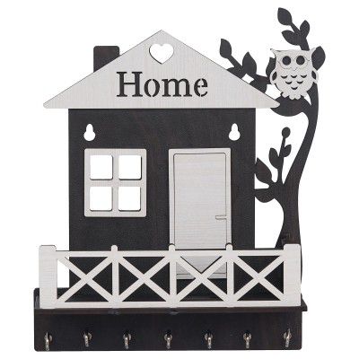 Webelkart Premium Wooden House Keys Hanger Key Holder