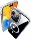 WebMedia- iPhone 15 Pro Mobile Cover, MagSafe Compatible, Built-in Strong Magnets, Yellowing & Scratch-Resistant Shockproof TPU+PU Base, 30 Days warrenty...